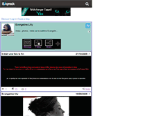 Tablet Screenshot of evangeline09.skyrock.com