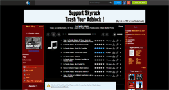 Desktop Screenshot of lafamiliaadams.skyrock.com