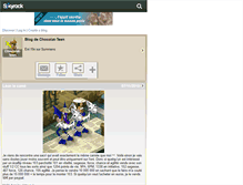 Tablet Screenshot of chocolat-teen.skyrock.com