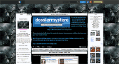 Desktop Screenshot of dossiermystere.skyrock.com