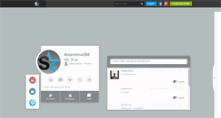 Desktop Screenshot of amandine259.skyrock.com
