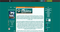 Desktop Screenshot of miami-dolphins.skyrock.com