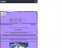 Tablet Screenshot of anime-yuri.skyrock.com