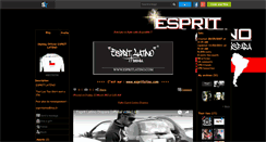 Desktop Screenshot of espritlatino.skyrock.com