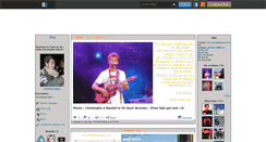 Desktop Screenshot of christophe-mae-x.skyrock.com