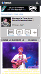 Mobile Screenshot of christophe-mae-x.skyrock.com