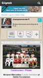 Mobile Screenshot of championnat-de-f1.skyrock.com