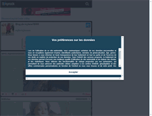 Tablet Screenshot of mylene78085.skyrock.com