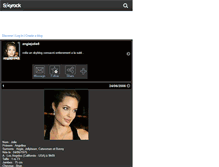 Tablet Screenshot of angiejolie5.skyrock.com