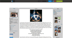 Desktop Screenshot of halliwell-charme.skyrock.com