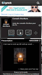 Mobile Screenshot of conseil-decriture.skyrock.com