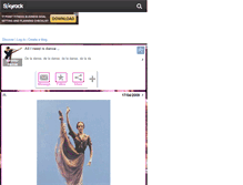 Tablet Screenshot of absolu-danse.skyrock.com