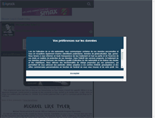 Tablet Screenshot of michael-like-tyler.skyrock.com