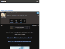 Tablet Screenshot of andoka78.skyrock.com