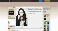 Desktop Screenshot of model-france.skyrock.com