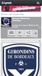 Mobile Screenshot of giirondins.skyrock.com