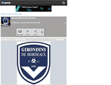 Tablet Screenshot of giirondins.skyrock.com