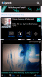 Mobile Screenshot of fiiinal-fantasy-tif.skyrock.com