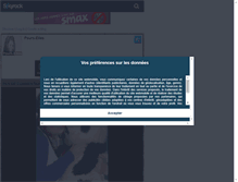Tablet Screenshot of pours-elles.skyrock.com