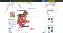 Desktop Screenshot of flora-enchantix.skyrock.com