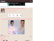 Tablet Screenshot of everything-people.skyrock.com