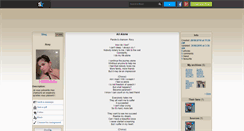 Desktop Screenshot of chanson-de-roxy.skyrock.com