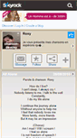 Mobile Screenshot of chanson-de-roxy.skyrock.com