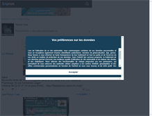 Tablet Screenshot of penya-club.skyrock.com