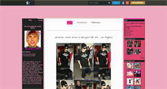 Desktop Screenshot of justinb-france-officiel.skyrock.com