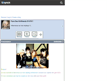Tablet Screenshot of a7x-girlfriends.skyrock.com