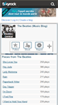 Mobile Screenshot of beatles-central.skyrock.com