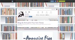Desktop Screenshot of annuaire-fics-yuri-powa.skyrock.com
