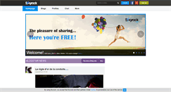 Desktop Screenshot of f-fficiel.skyrock.coma2ny.skyrock.com