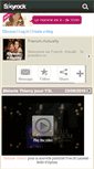 Mobile Screenshot of french-actually.skyrock.com
