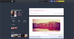 Desktop Screenshot of me-remember-me.skyrock.com