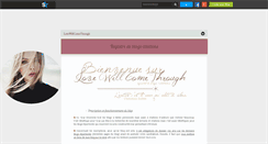Desktop Screenshot of lovewillcomethrough.skyrock.com
