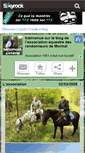 Mobile Screenshot of berlaimont-a-cheval.skyrock.com