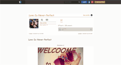 Desktop Screenshot of love-is-never-perfect.skyrock.com