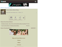 Tablet Screenshot of emma-watson-historique.skyrock.com