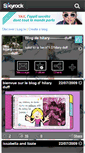 Mobile Screenshot of hilary------------duff.skyrock.com