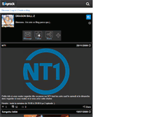 Tablet Screenshot of dragonballz74100.skyrock.com