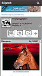 Mobile Screenshot of dechy-equitation.skyrock.com