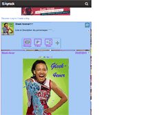 Tablet Screenshot of gleek-4ever.skyrock.com