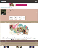 Tablet Screenshot of crea-magiic-fiic.skyrock.com