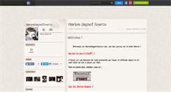 Desktop Screenshot of mariongagnotsource.skyrock.com