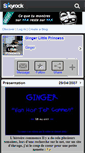 Mobile Screenshot of ginger-little-princess.skyrock.com