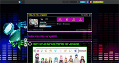 Desktop Screenshot of hatsune-miku-angel68.skyrock.com