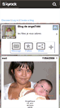 Mobile Screenshot of angel7444.skyrock.com