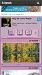 Mobile Screenshot of galery-player.skyrock.com