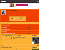 Tablet Screenshot of bigthiomusic.skyrock.com